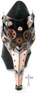 Free Shipping Ladies Steampunk Stiletto Shoes. - Boots | RebelsMarket