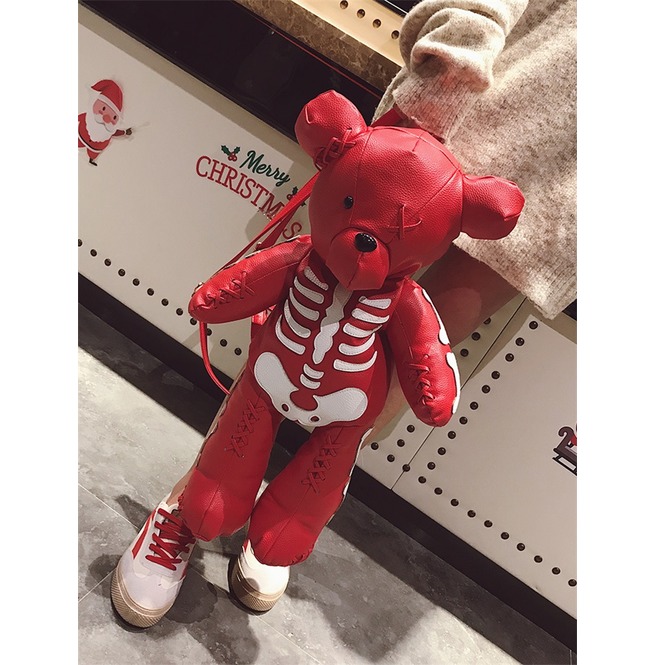 skeleton bear backpack