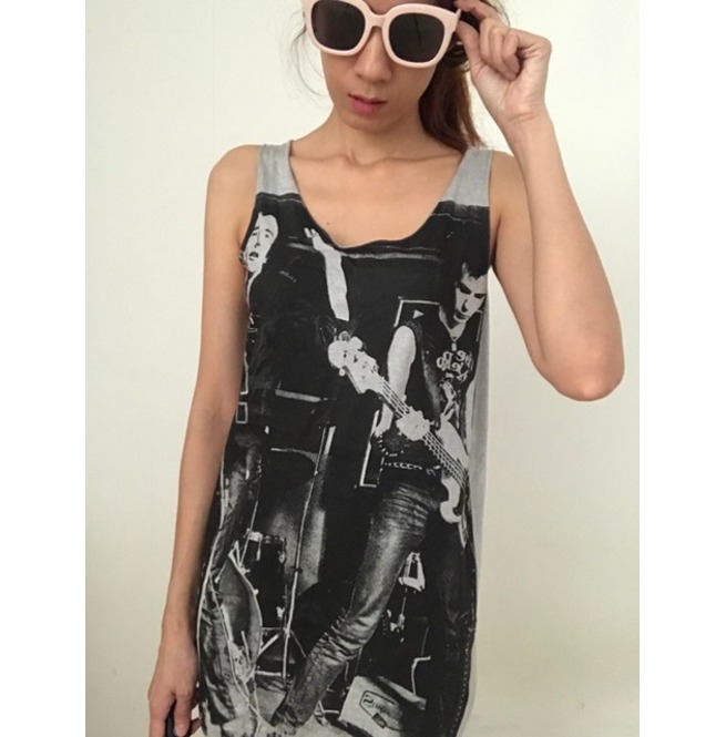 Fashion Punk Pop Rock Vest Tank Top RebelsMarket