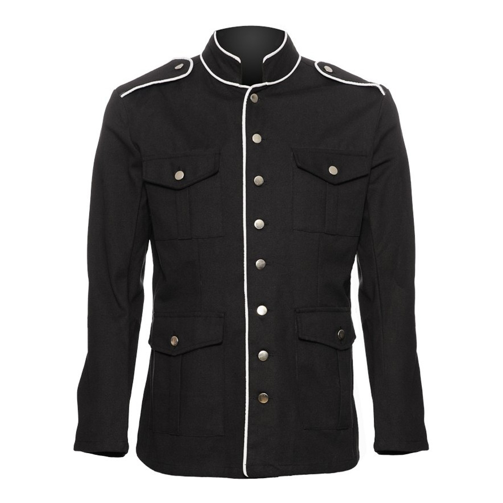 Men Military Officer Jacket Band Parade Rocket Army RebelsMarket