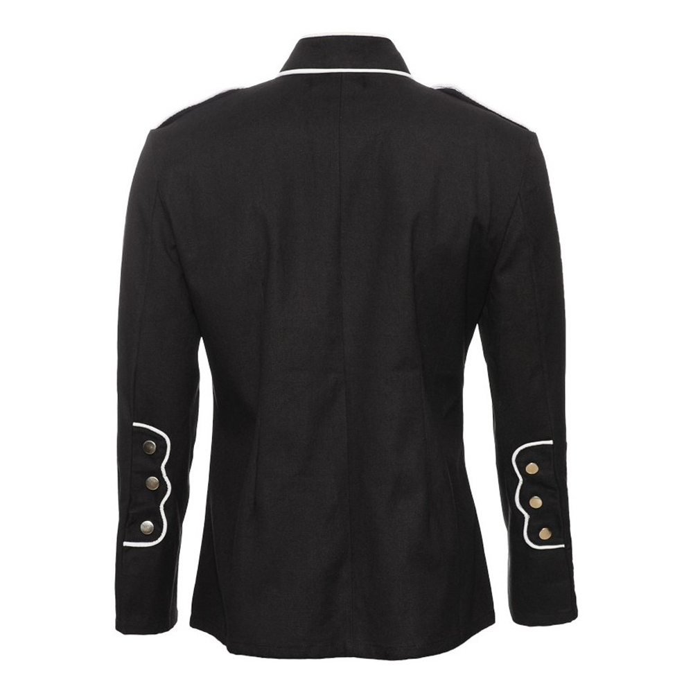 Men Military Officer Jacket Band Parade Rocket Army RebelsMarket