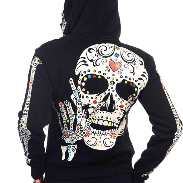 Skull Hoodies & Sweatshirts on sale RebelsMarket