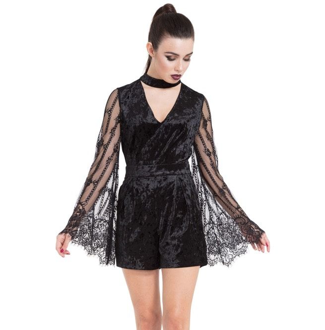 gothic playsuit