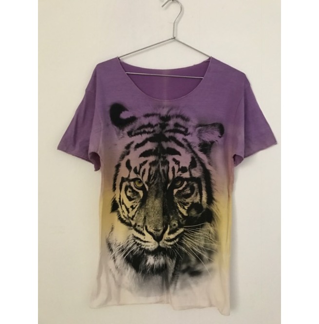 tie dye tiger shirt