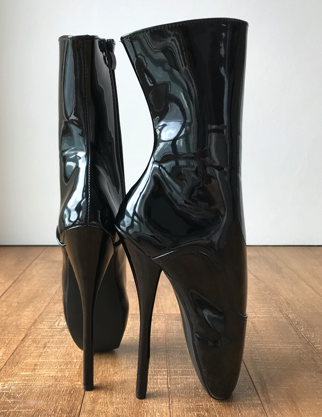 Gothic Rtbu Jean 18cm Alternative Slave Ballet Boots
