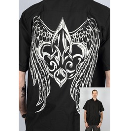 Fleur_de_lis_button_down_button_up_shirts_4