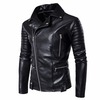 Rebelsmarket multi zipper leather moto jacket jackets 3