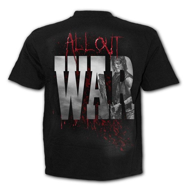 All Out War Black T Shirt | RebelsMarket
