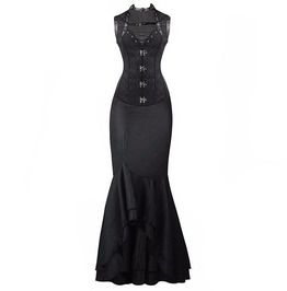 Orange Emo Prom Dresses