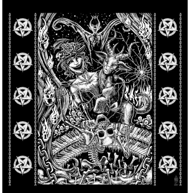 Gothic Art Shower Curtain Rebelsmarket