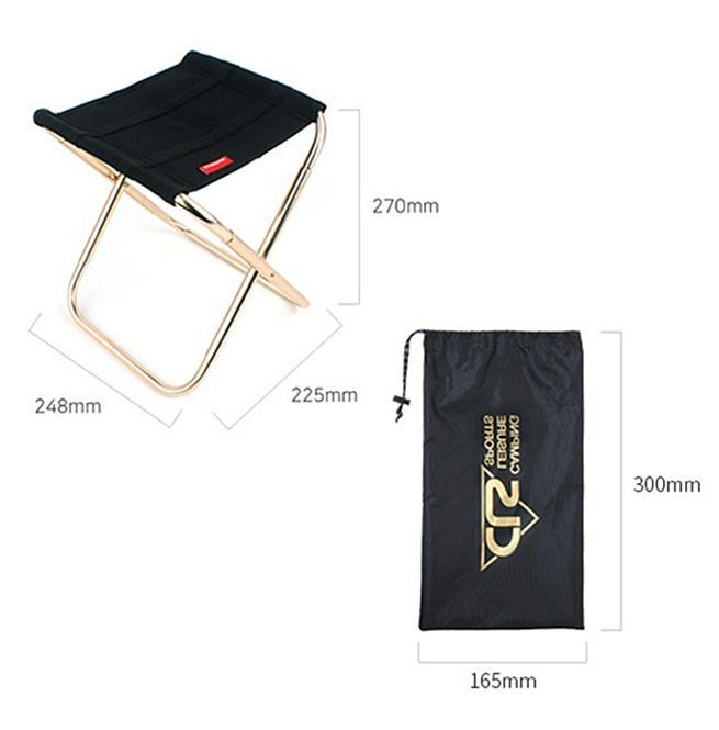 Fashion Portable Oxford Picnic Chair Collapsible RebelsMarket