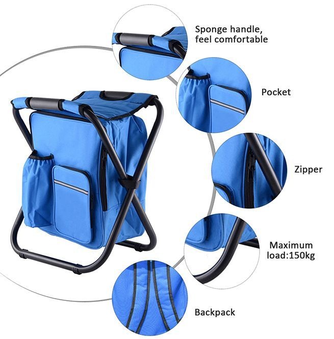 MultiFunctional Streetwear Folding Backpack Chair RebelsMarket
