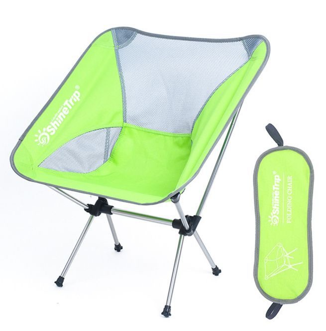 Portable Collapsible Aluminum Alloy Oxford Fabric Outdoor Picnic Chair