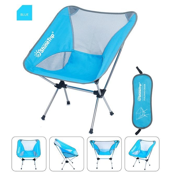 Portable Collapsible Aluminum Alloy Oxford Fabric Outdoor Picnic Chair