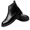 Men's Brogue Pointed Toe Lace Up Bullock Zip Lock Chelsea Boots Men's Brogue Pointed Toe Lace Up Bullock Zip Lock Chelsea Boots