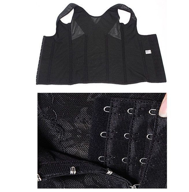 Women's Stone Boned Waist Cincher Vest With Stretchable RebelsMarket