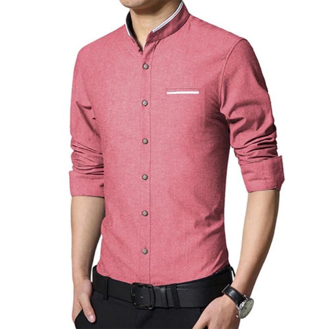 Men's Long Sleeve Style Button up Dress Shirt RebelsMarket