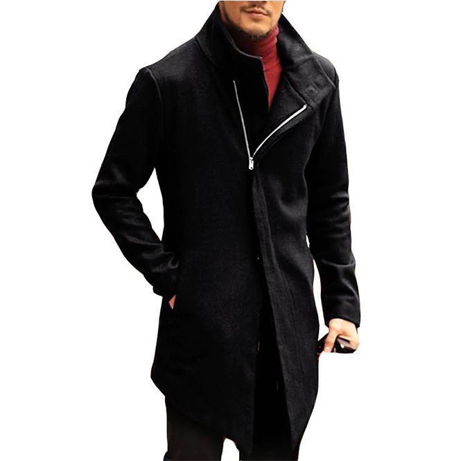 long thin trench coat