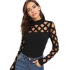 Streetwear Sexy Hollow Out Bandage Top Streetwear Sexy Hollow Out Bandage Top