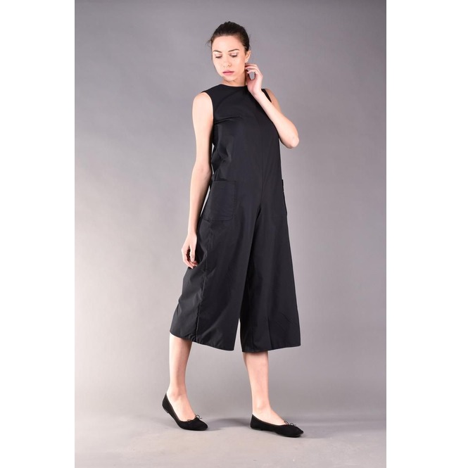 black maxi jumpsuit