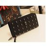 Metal skull heads hand purse purses and handbags