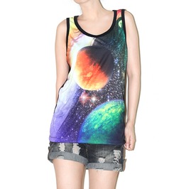 Cosmos_galaxy_red_green_planet_shirt_black_tunic_tank_m_fashion_tops_5