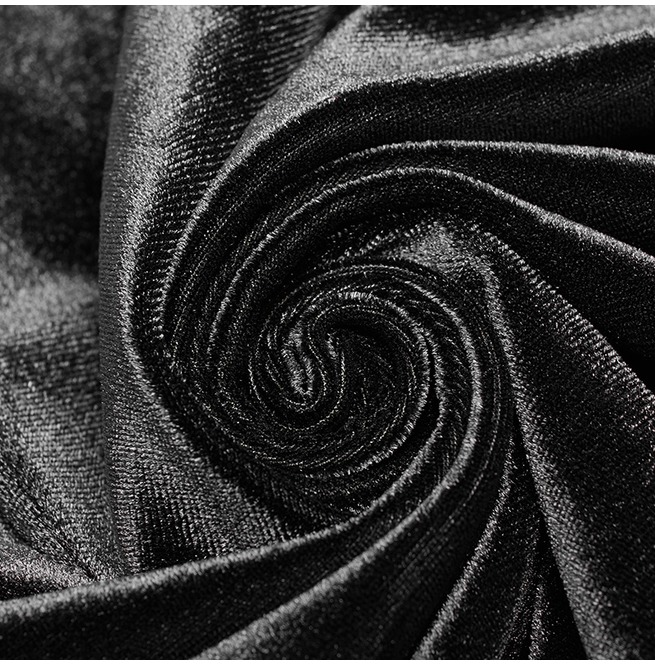 Steampunk Men's Vintage Black Velvet Shirt Punk Rave RebelsMarket