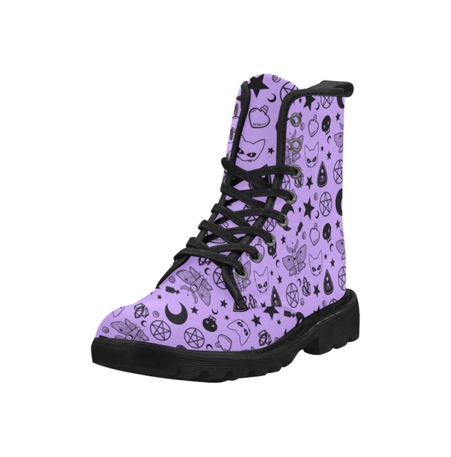 pastel goth boots