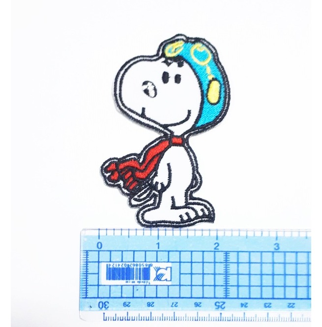 Snoopy Pilot Iron On Patch. RebelsMarket