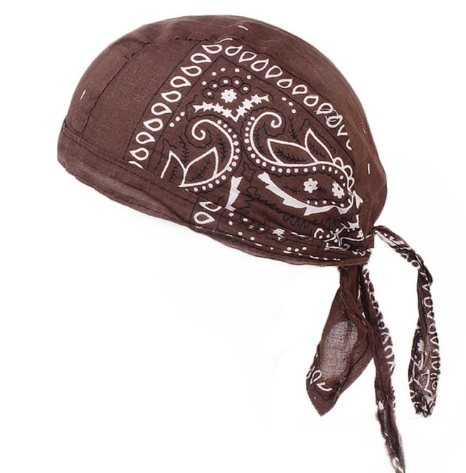 Punk Heavy Metal Rock Bandanna Print Men's Riding Cap RebelsMarket