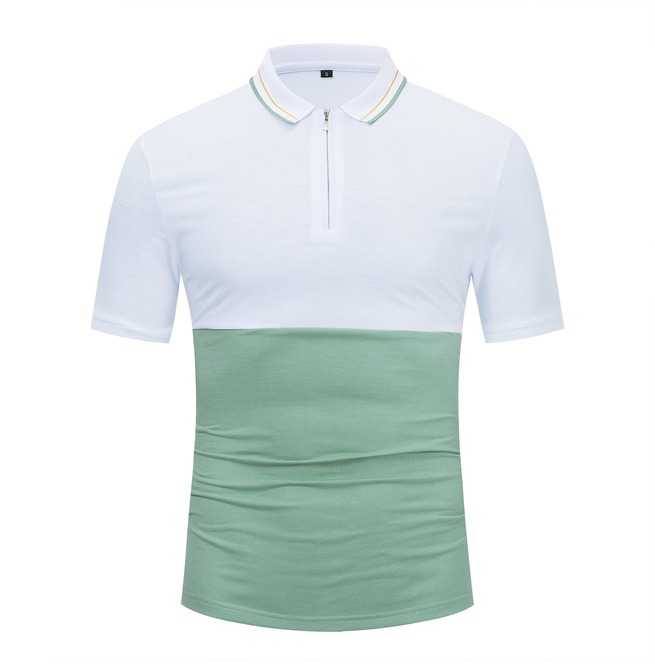 white fitted polo shirts