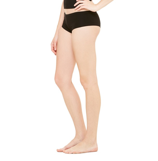 booty shorts no panties