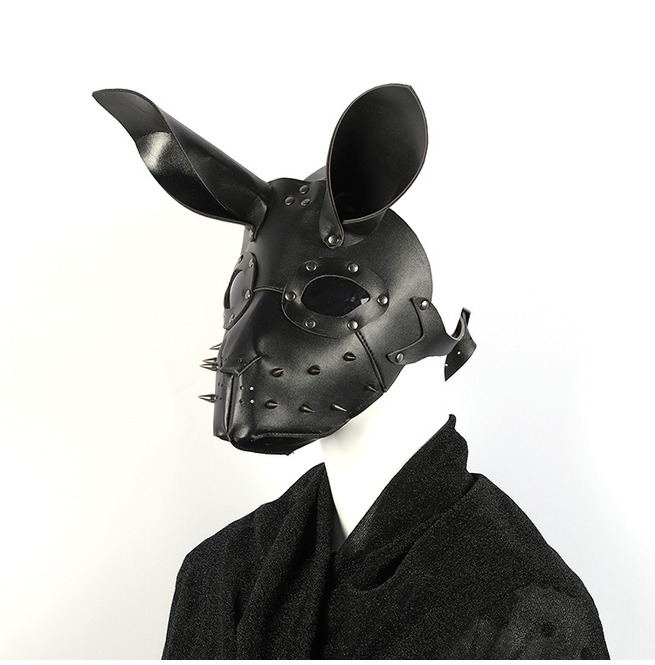 Leather Bunny Mask Halloween Custumes Accessories | RebelsMarket