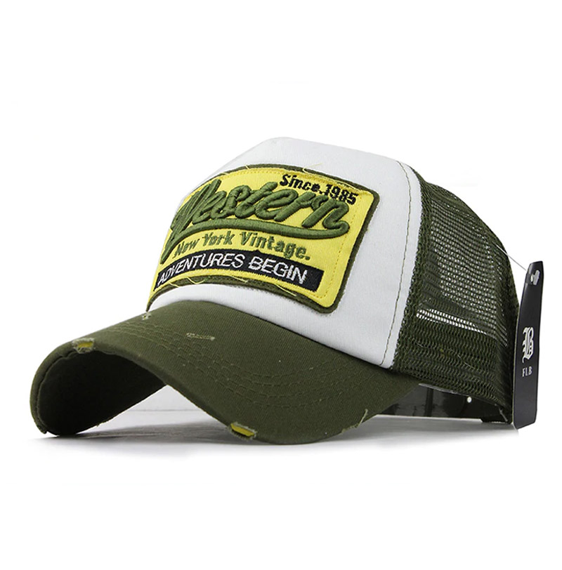 Streetwear Vintage Retro Western Baseball Cap RebelsMarket