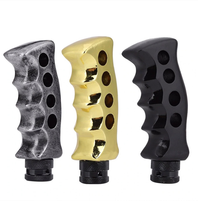 Gun Grip Design Universal Manual Car Gear Stick Shift RebelsMarket