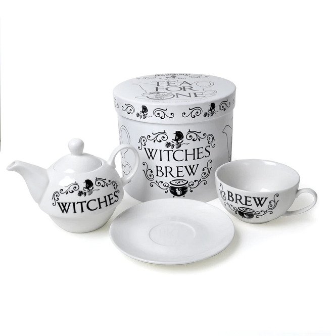 Gothic 'Witches Brew' Tea For One Set Alchemy Of RebelsMarket
