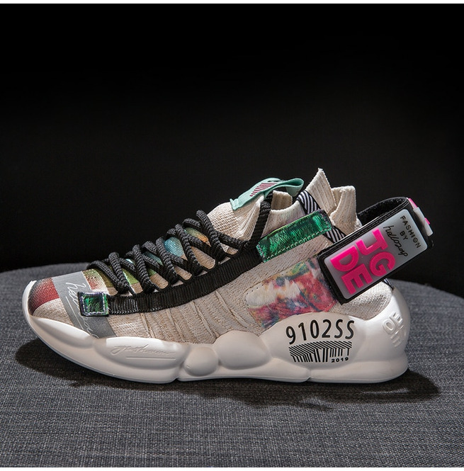 thick platform sneakers