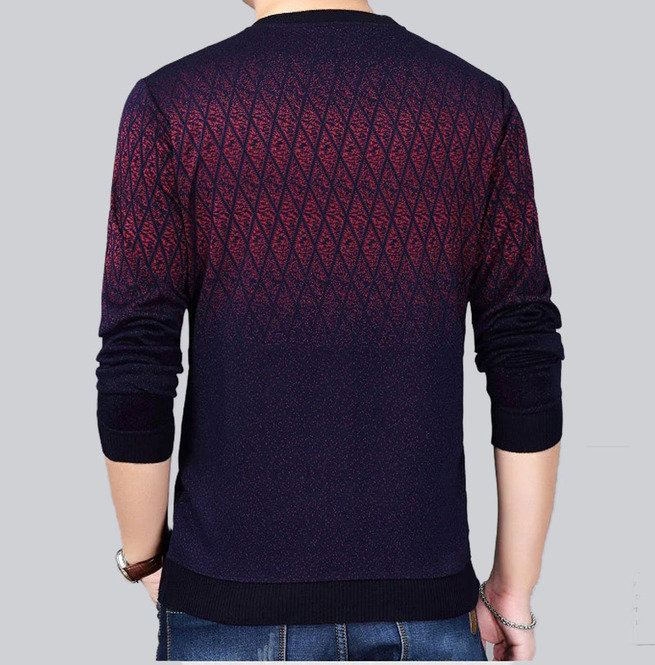 Men's Ribknit Argyle Sweater RebelsMarket