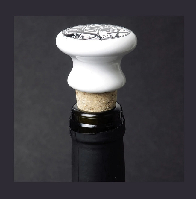 Gothic Bottle Stopper Dare Your Guests to Take a RebelsMarket