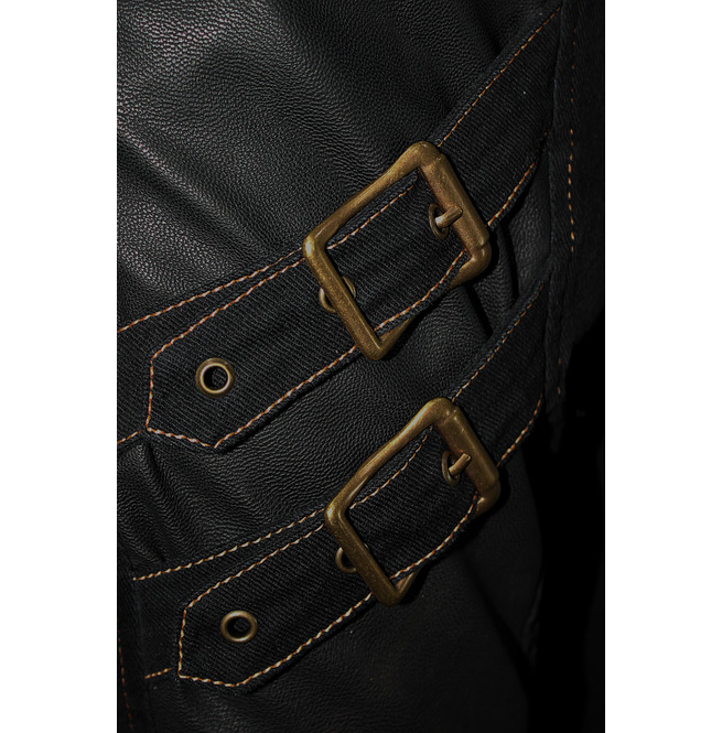 Riveted Buckle Straps Skinny Pants RebelsMarket
