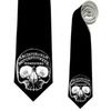 Ouija board skull neck tie ties and neckwear