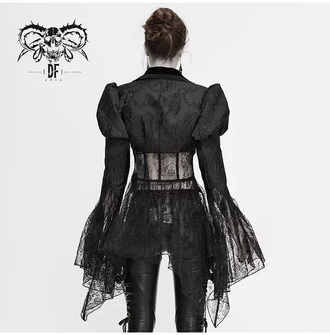 Eaphi PATCHWORK EMBROIDERY LACE JACKET