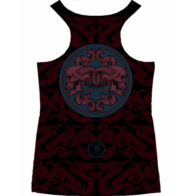 skull vest top
