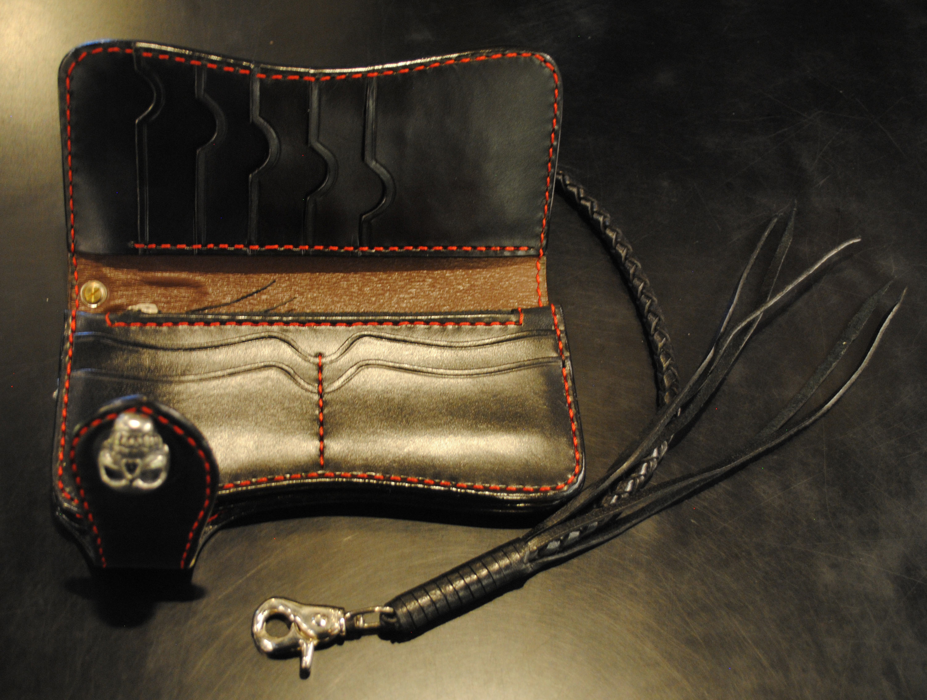 WALLETS BIKER LEATHER wallets biker leather: