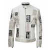 Handmade Men PP Punk Style Studded Leather Jacket Handmade Men PP Punk Style Studded Leather Jacket