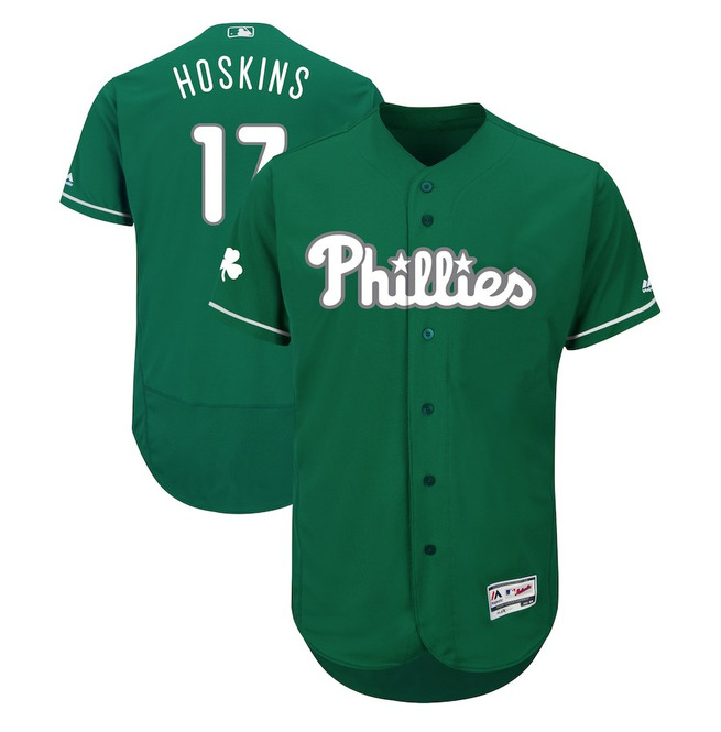 phillies st patty's day jersey