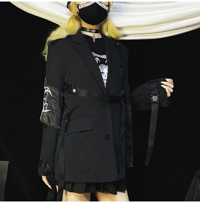goth blazer