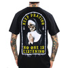 Keep Praying No One Is Listening Short Sleeve Black T shirt Keep Praying No One Is Listening Short Sleeve Black T Shirt