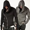 Unbeatable arm warmer diagonal zip mens assassin creed hoodie hoodies and sweatshirts