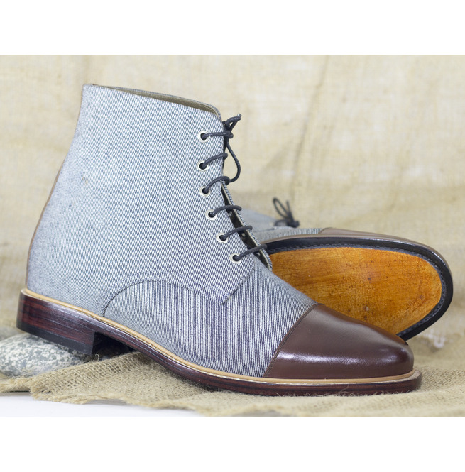 cap toe oxford boots